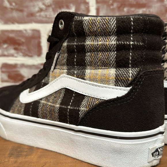 Vans Filmore Hi Platform Plaid Mix Women’s Sz 10 - Picture 8 of 13